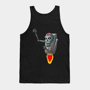 Hovering Cyborg Tank Top